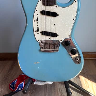 Fender Duo Sonic II 1964 - Daphne Blue image 2