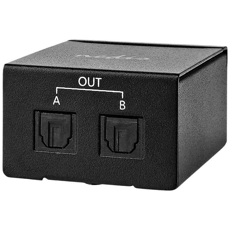 ASPL2512BK - Séparateur Toslink 1 vers 2 Nedis image 1