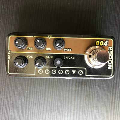 Mooer 004 Day Tripper Micro Preamp 2010s - Black/Brown image 1