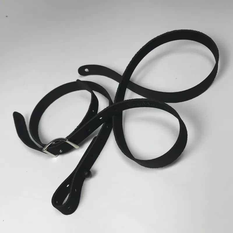 Franklin M1-BK Mandolin Strap Two-Piece Design w/ FREE Same Day Shipping image 1