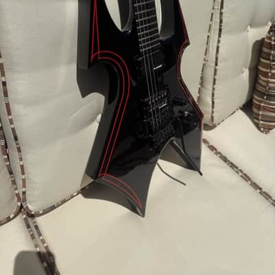 B.C. Rich WMD WARBEAST Neckthru 2007 - Korean MINT! Black/Red image 6