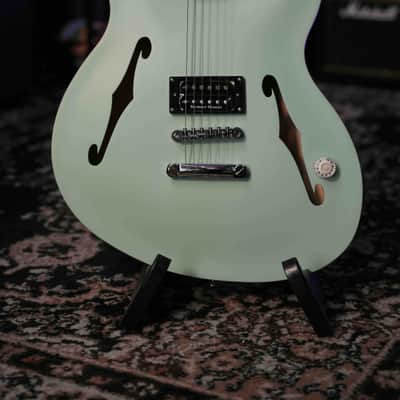 Fender Tom Delonge Starcaster, Rosewood Fingerboard, Chrome Hardware, Surf Green image 4