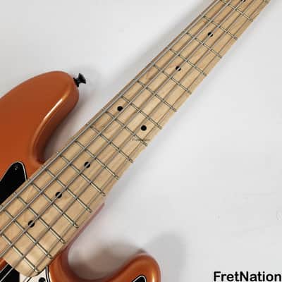 Nordstrand Audio Nordy vJ5 5-String Bass Tangerine Metallic Big Singles 2B PreOwned 11.60lbs # 293 image 11
