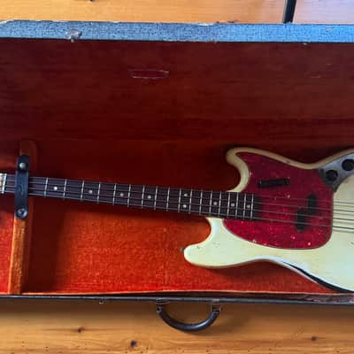 Fender Mustang Bass 1966-67 - White image 2
