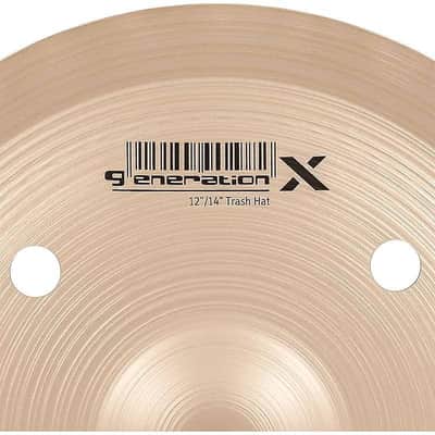 Meinl Generation X GX-12/14TH 12/14" Trash Hat, pair image 10