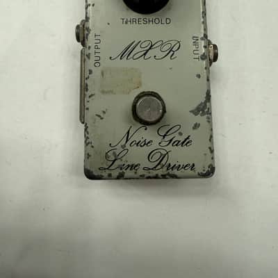 MXR Noise Gate Line Driver Vintage 1970s Script Logo Guitar Effect Pedal image 1