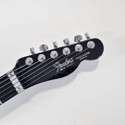 Fender Telecaster Set Neck 1991 Custom Shop Trans Black image 2