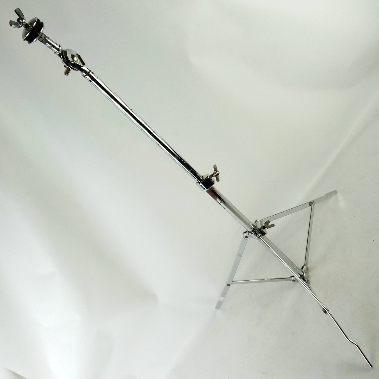 Ludwig Atlas Cymbal Stand Model #1402 Vintage 60-70s Chrome Crash/Ride Classic* — main photograph