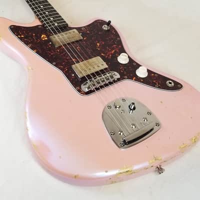 LsL Instruments Placerita JM Style Offset w/Tremolo, Ash Body, Rosewood FB, Ice Pink, 6lbs 13.8ozs, HSC image 8