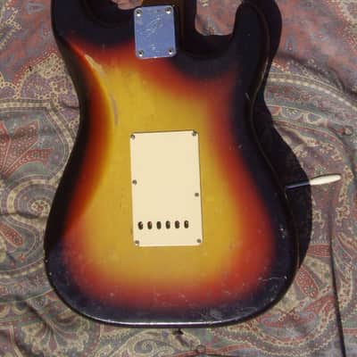Fender Stratocaster 1966 - LEFTY Sunburst image 9