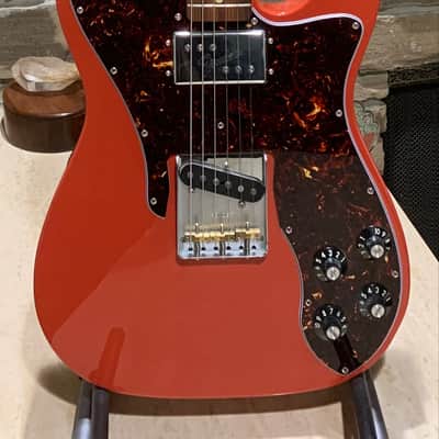 Fender Vintera '70s Telecaster Custom with Fender Cunife pickup Fiesta Red image 2