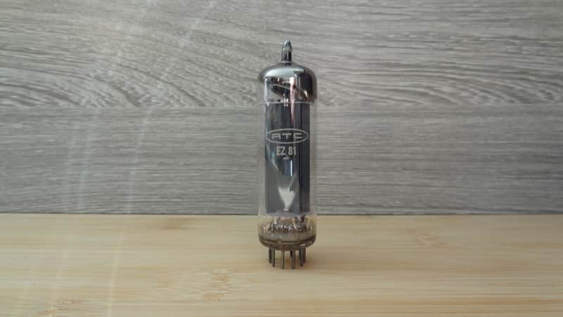Rare  NOS  RTC EZ81 6ca4  super strong perfect balance. like Mullard , Philips for Vox AC15 AC10  Wem image 1