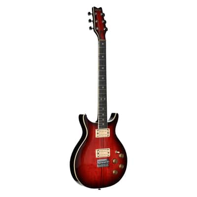 Washburn Wing American Hawk1 78 - Vintage Sunburst, Crafted in Washuburn's US Custom Shop, Ash Body w/ Carved Maple Top, Neck-through Design, B-Stock image 15
