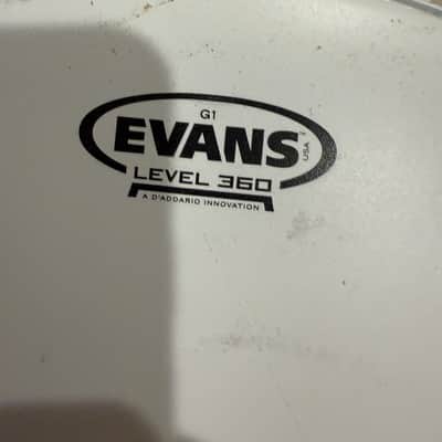 Evans ETP-G1CTD-R G1 Rock Coated (10/12/16") Tom Drum Head Pack 2010 - 2020 - Coated White image 8
