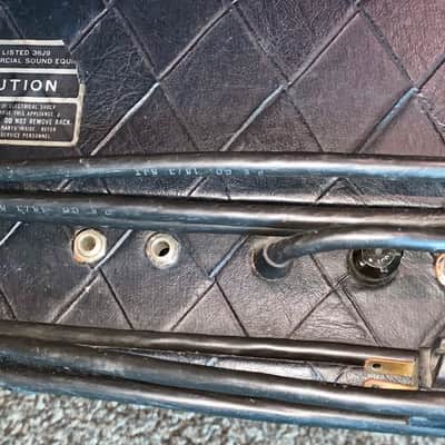 Polytone Baby Brute 2 II  black with cover 75 watt Jazz guitar amp image 5