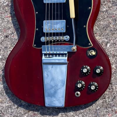 Gibson SG Standard 1968 - Cherry Vibrola image 3