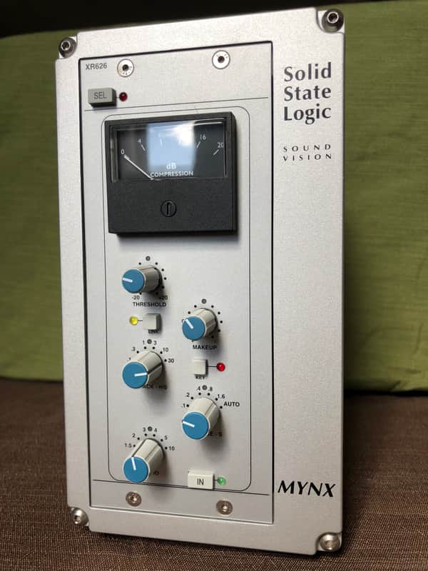 Solid State Logic XR626 X-Rack Stereo Bus Compressor in Mynx Rack