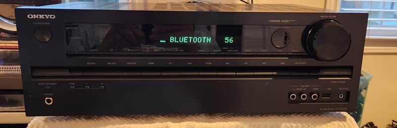 Onkyo Onkyo HT-R593 5.2-channel home theater receiver built-in Wi-Fi and Bluetooth 2000 - Black image 1