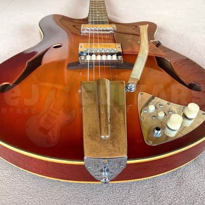 GUYATONE SG-12T 1966 w/OHSC - *GOLD FOIL PICKUPS* ALL-ORIGINAL MIJ