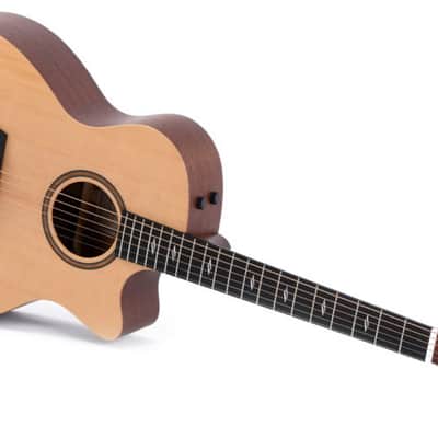 SIGMA GUITARS GMCE-1+ Grand OM Elektro-Akustik-Gitarre, natur image 6