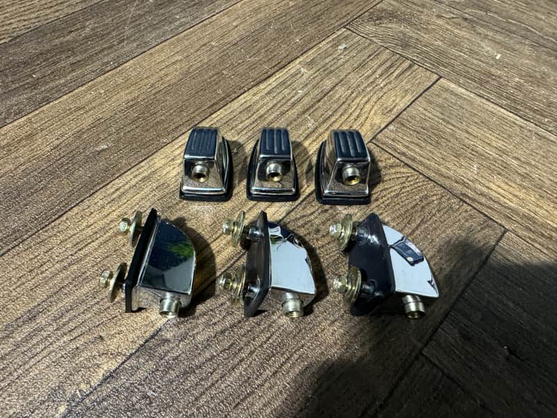 Ludwig Tom Drum Spares Lugs 25mm Hardware Set Of 6 #MM34 image 1