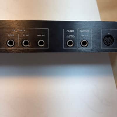 Novation Bass Station Rack Monophonic Synthesizer 1994 - Black Analog Synth MIDI CV Converter image 15