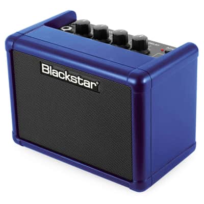 Blackstar Fly 3 Mini Guitar Amplifier - Royal Blue w/ Instrument Cable image 5