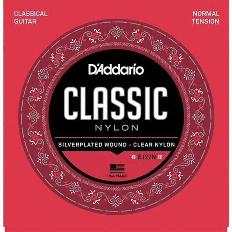 D'Addario EJ27N Student Nylon Classical Guitar Strings Normal Tension image 1