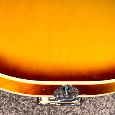 Vintage Toledo  Es 335 style semi hollow body electric guitar guitar made in japan 1970s Sunburst image 8