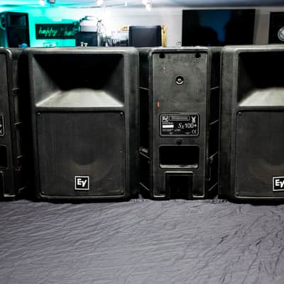 4 Electro-Voice SX100+ 12" 2-Way Passive Speakers - Black image 2