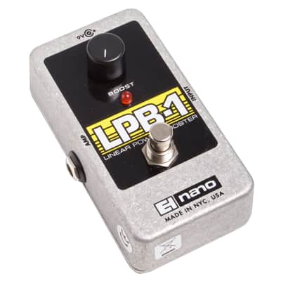 Electro Harmonix LPB-1 Linear Power Booster Gui tar Effects Pedal - Distortion for Guitars image 1