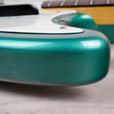 Fender MB-SD/CO Competition Mustang Bass Reissue CIJ 1997 Ocean Turquoise Metallic Japan w/ Bag image 6