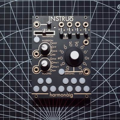 Instruo harmonaig Eurorack Synthesizer Module 2016 - Present - Black image 1