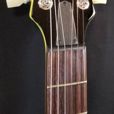 Yamaha RSE20 NYW Revstar Element, Chambered Maple and mahogany body, carbon-reinforced neck and body, 2 Alnico V Humbucking Pickups; Neon Yellow image 7