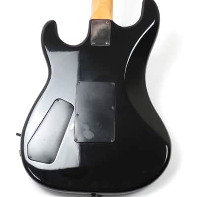 1985 Kramer Pacer Imperial - Graphic Night Scene - Banana Headstock! - Original Case & Hang Tag - Guitar Art image 13