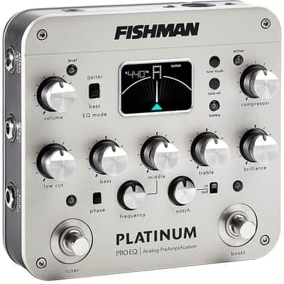 Fishman Platinum Pro EQ/DI Analog Preamp Pedal image 1