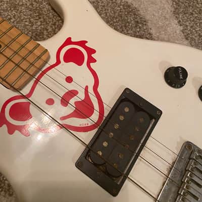 BIG SUMMER BLOWOUT// RARE Kima SE-12 Single Humbucker Short Scale Guitar image 2