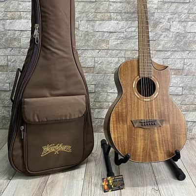 Washburn #WCGM55K-D - Comfort Series G-Mini 55 - Satin Koa with Gig Bag image 2