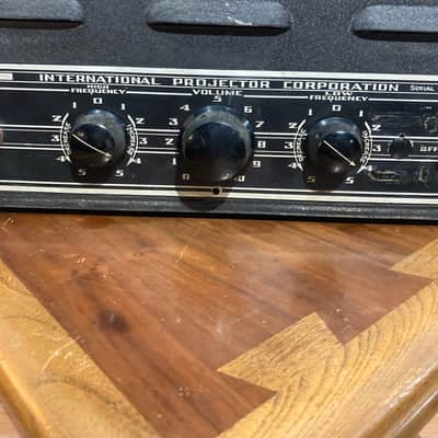 International Projection Corporation NP-30 1930’s Guitar Amplifier Head - Black Crinkle image 7