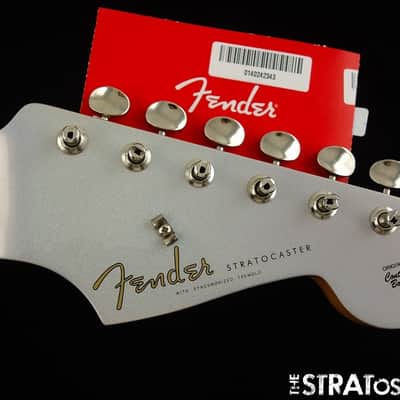 Fender H.E.R. Stratocaster Strat NECK & TUNERS, Painted Headstock image 1