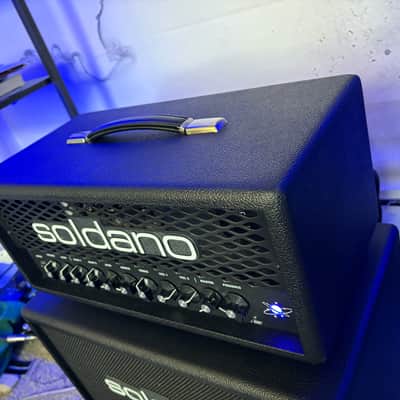Soldano ASTRO-20 3-Channel 20-Watt 1x12" Guitar Amp Half Stack 2023 - Present - Black image 3