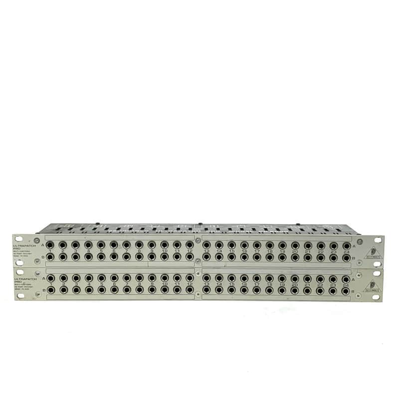 Behringer Ultrapatch Pro PX2000 48-Point TS Patchbay - Silver TGHM image 1