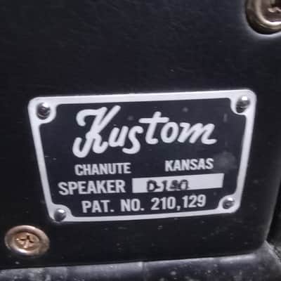 Kustom 2 x 15 Cabinet- Black Tuck n Roll image 10
