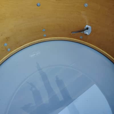 Ludwig 14x28 Virgin Bass Drum 1970's - Black Wrap image 11