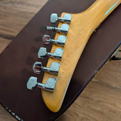 1990 Hamer Californian Elite Electric Guitar Black Cherry Sparkle All Original & CLEAN!! image 15