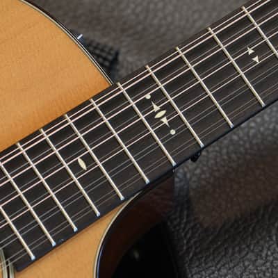 Minty! 2019 Taylor 552ce 12 String Red Cedar Mahogany Acoustic Guitar Natural + OHSC image 8