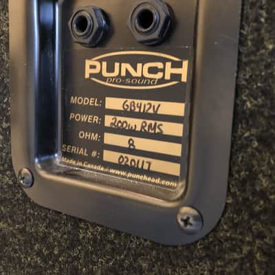 Punch GB412V 4x12 Cabinet image 3