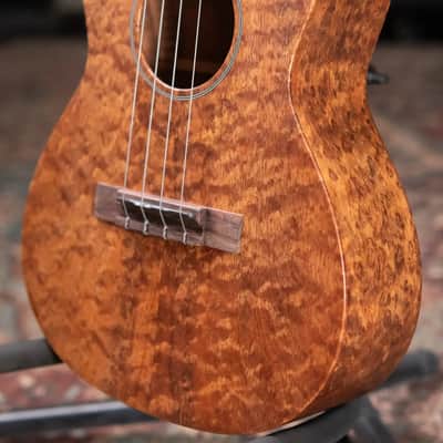 Martin Custom Shop Tenor Ukulele - Blistered Koa with Softshell Case image 4