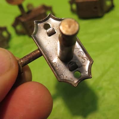 vintage 1956-1958 Kluson Gibson tuners PAT APPLD single line for Les Paul burst paf es 335 standard flying V explorer 330 175 archtop 350 130 goldtop image 10