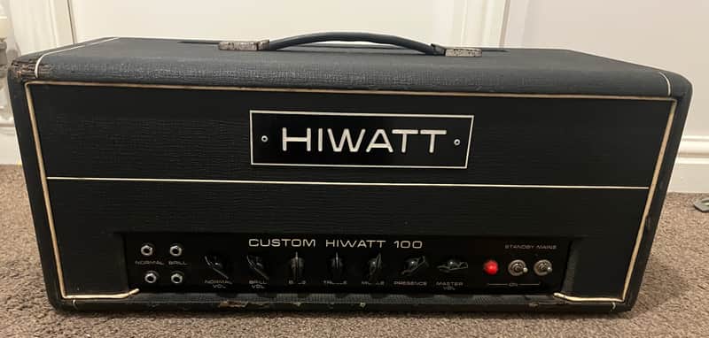 1971 Hiwatt Custom 100 DR103 - Hylight Era image 1